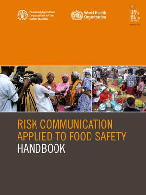 cover image of Risk Communication Applied to Food Safety Handbook